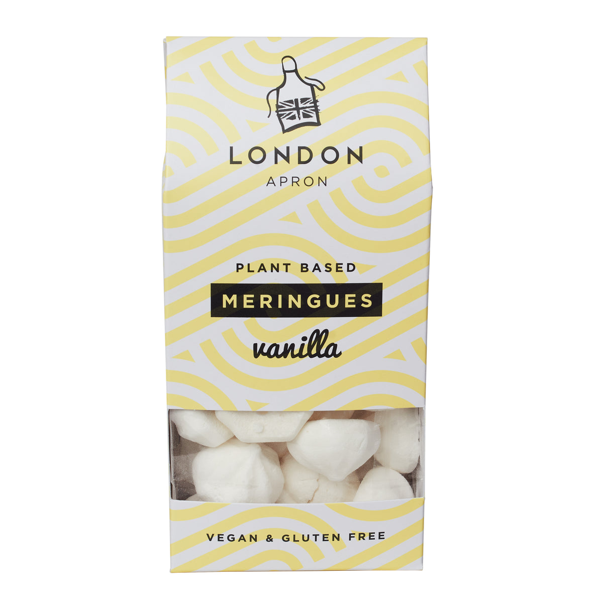 Case of 12 Vanilla PlantBased Meringues London Apron